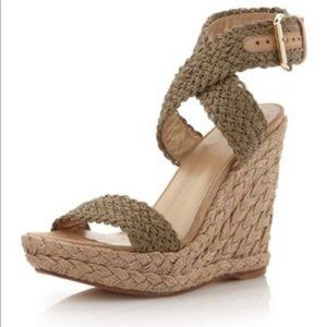 STUART WEITZMAN- Alex Crochet Espadrilles 9M